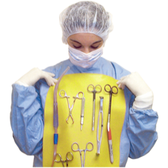Insta-Hold® Surgical Drapes (3-Pack 19" x 12")